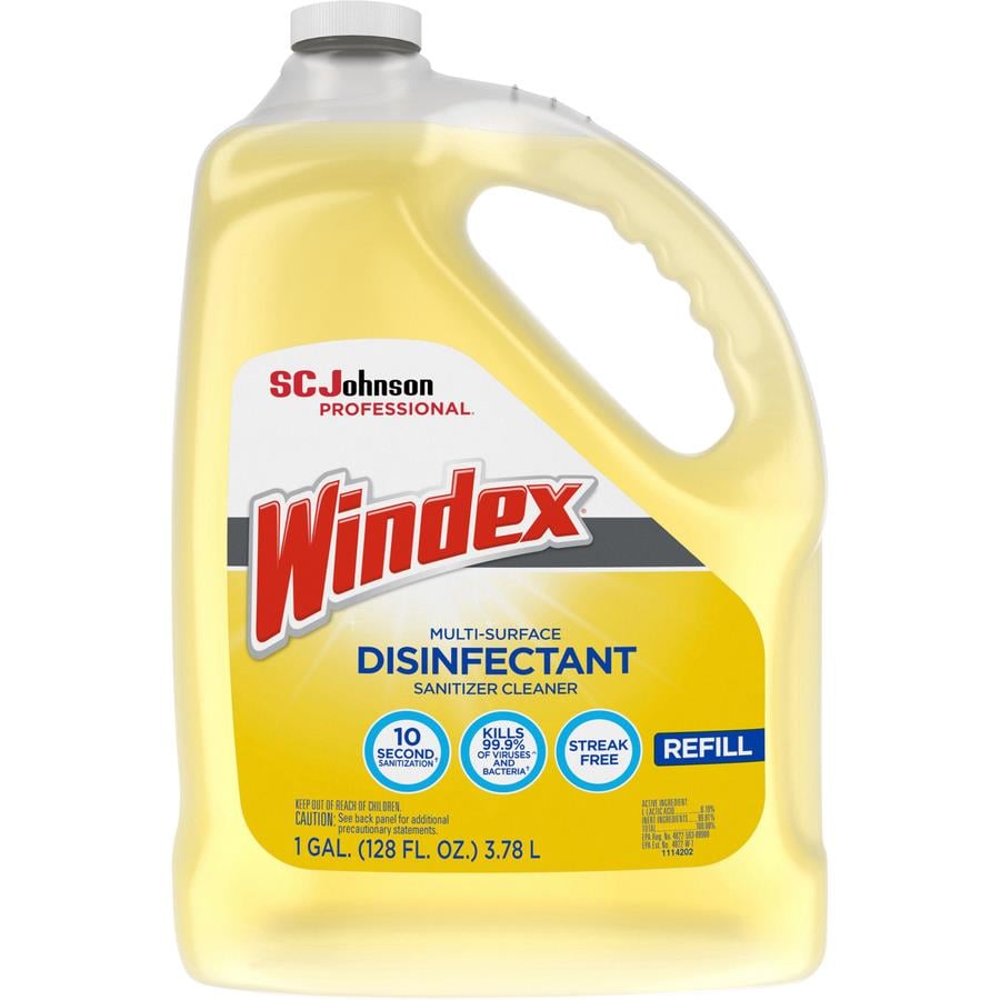 Windex Original Glass Cleaner Refill Liquid 67.6 fl oz 2.1 quart Bottle 6  Carton Blue - Office Depot