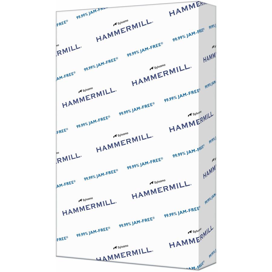 Hammermill Premium Color 8.5x11 Laser Copy & Multipurpose Paper - White -  100 Brightness - Letter - 8 1/2 x 11 - 28 lb Basis Weight - 2500 / Carton  - FSC - ICC Business Products