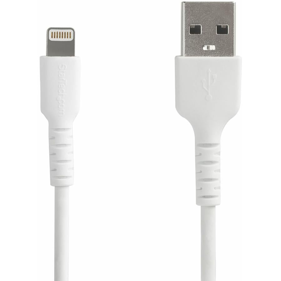 Apple 6.6' (2M) USB Type C-to-Lightning Charging Cable White