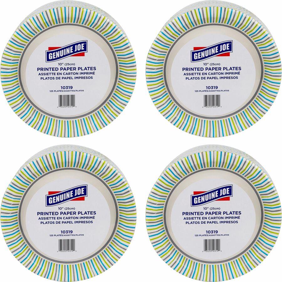 Chinet 500-Pack Black Plastic Leak Proof Disposable Dinner Plates in the  Disposable Plates department at