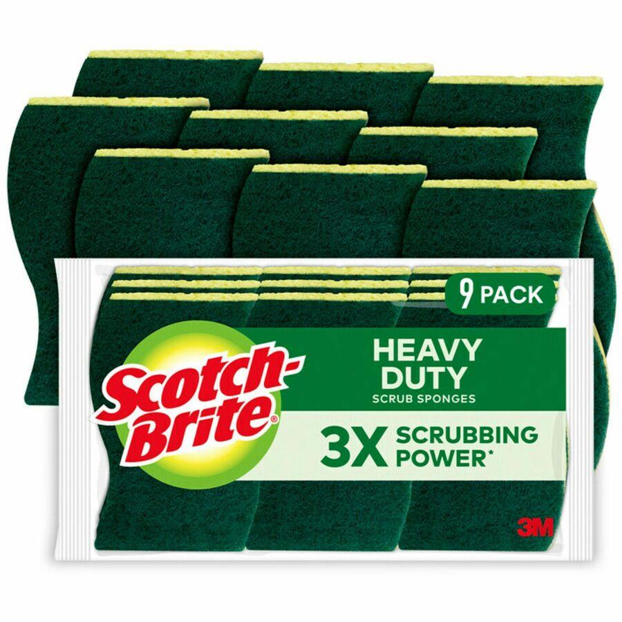 Scotch-Brite Heavy-Duty Scrub Sponges - 2.8