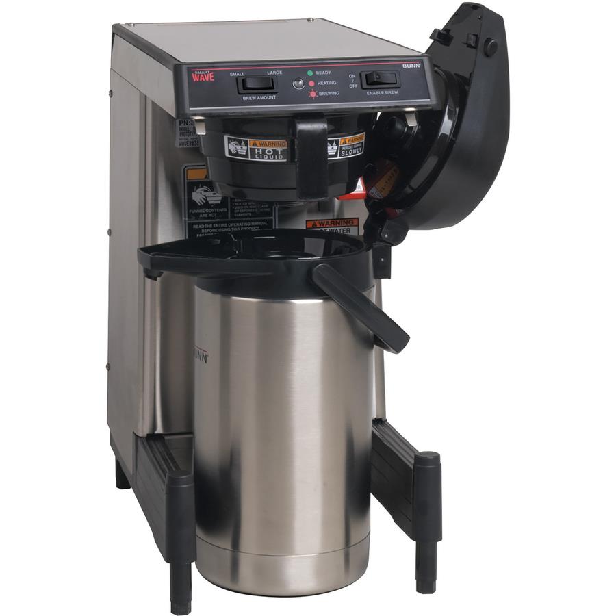 BUNN SmartWAVE Low Profile Coffee Brewer Plumbed 2.01 BUN399000006 BUN 399000006 Office Supply Hut