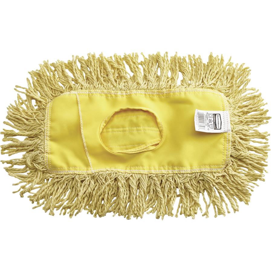 Rubbermaid Commercial Products Adaptable Flat Mop Kit, Plastic And  Aluminum, Yellow