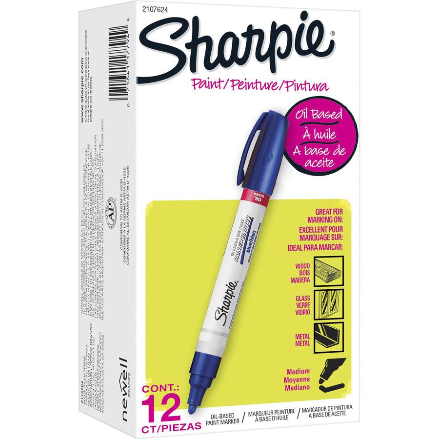 Sharpie Fine Point Permanent Marker - Fine Marker Point - Black, Blue, Brown,  Green, Orange, Purple, Red, Yellow Alcohol Based Ink - ICC Business Products