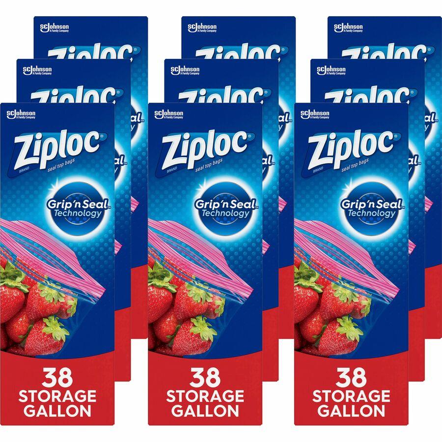 Ziploc® Gallon Storage Bags - 1 gal Capacity - Clear SJN314467CT