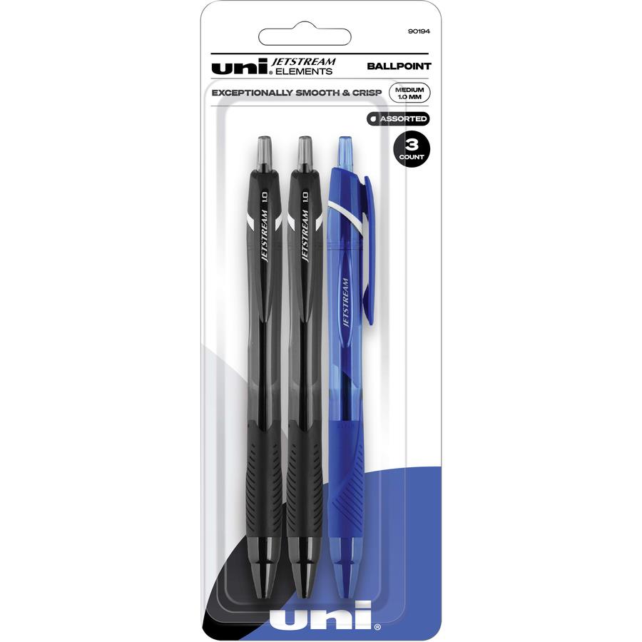 Ballpoint Pens Medium Point 1mm Black Ink Work Pen With Super Soft