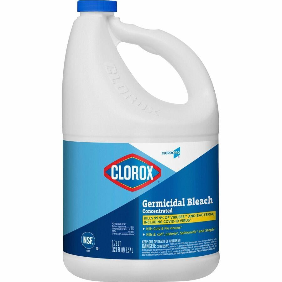 CloroxPro™ Clorox Germicidal Bleach - Concentrate CLO30966, CLO 30966 -  Office Supply Hut