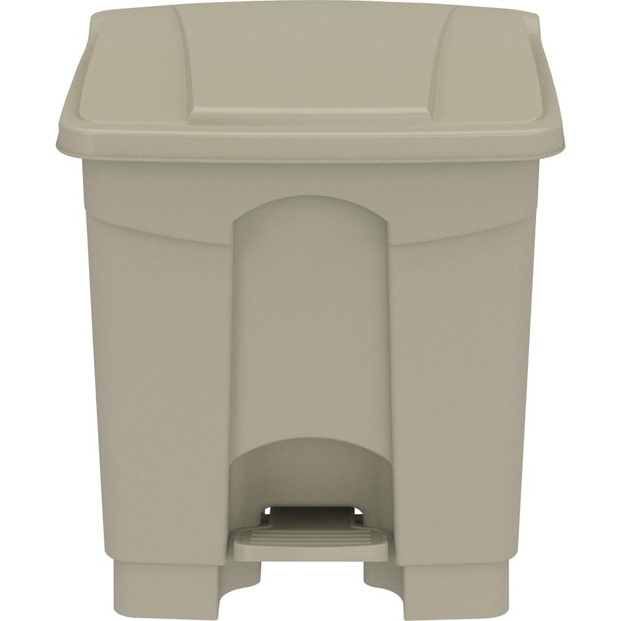 Safco Plastic Step-On - 17 Gallon - (2 Colors Available