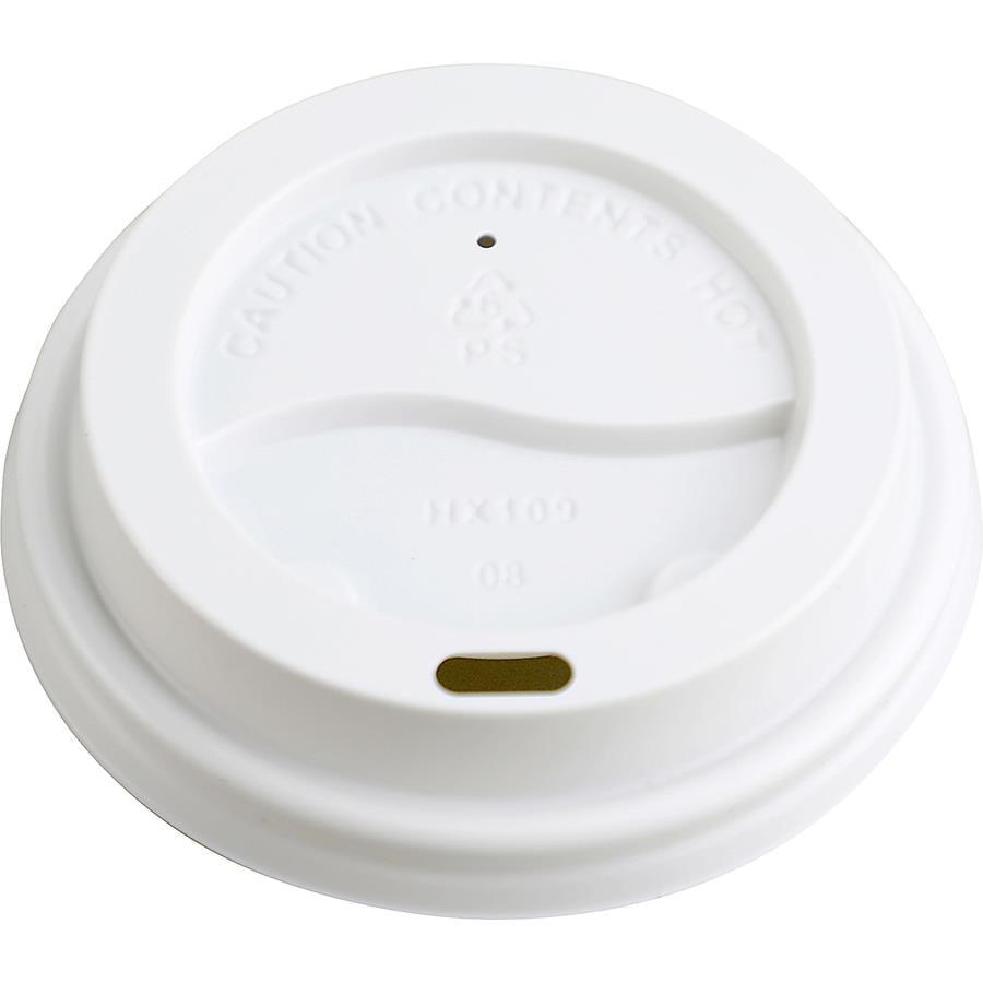 10/20/50/100 Pack Coffee Cup Lid For Portable Drinks, Anti-spill,  Recyclable Black Dome