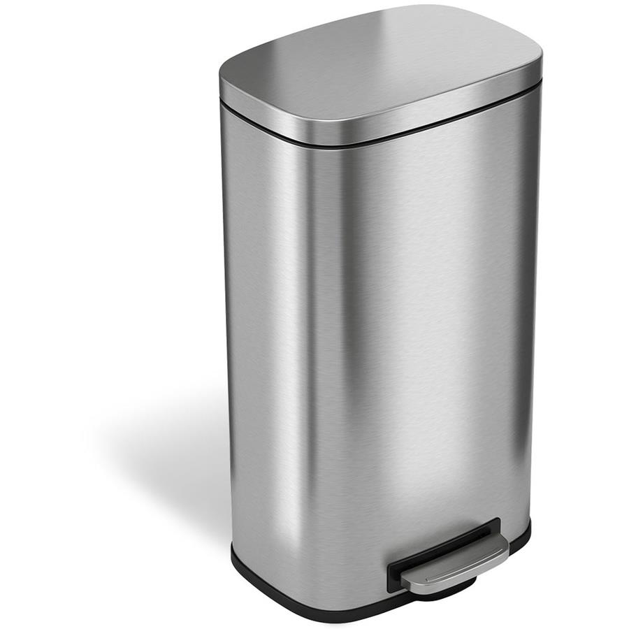 Genuine Joe - GJO58895 30 Gal Stainless Steel Trash Receptacle