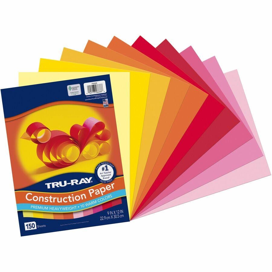 Tru-Ray Construction Paper - Construction, Art Project, PACP6686