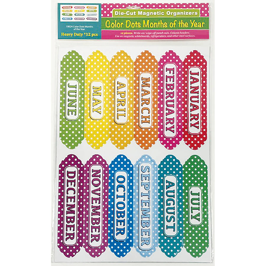 Ashley Magnetic Chalkboard Calendar Months - 12 - Write ASH19024, ASH 19024 - Office Supply Hut ashley-magnetic-chalkboard-calendar-months-12-write-ash19024-ash-19024-office-supply-hut