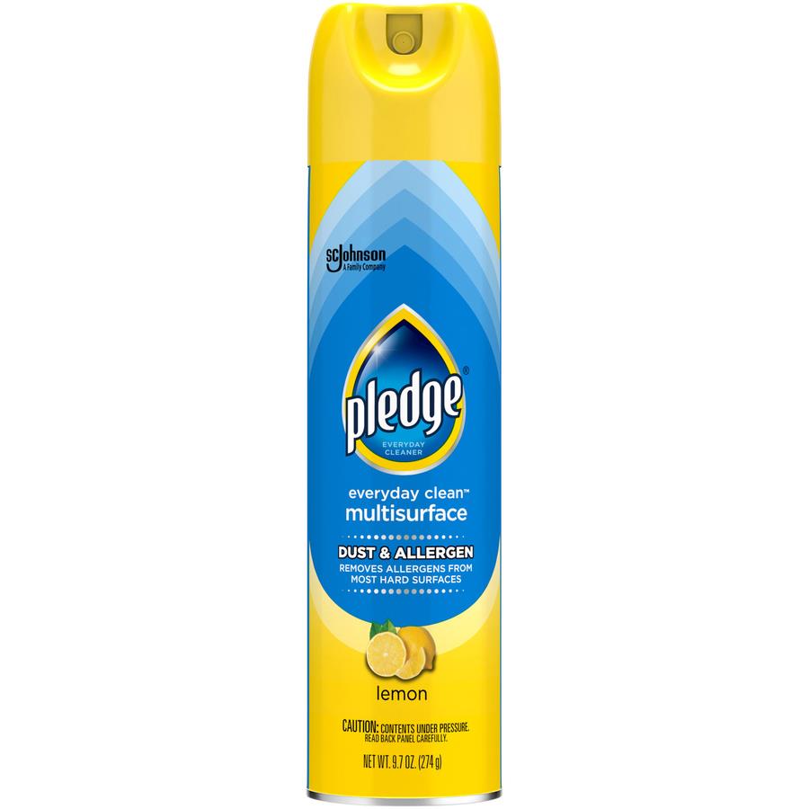 Windex Glass Cleaner, Pledge Furniture and Multisurface Wipes Bundle