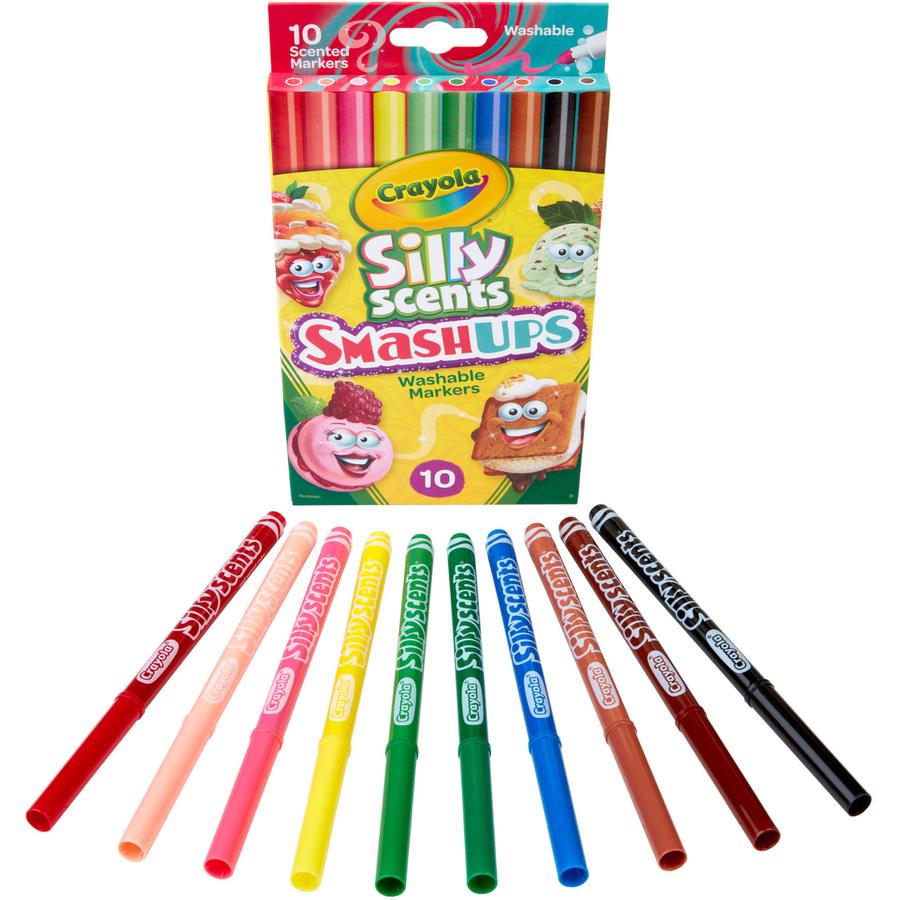 Back to School Markers- Clip Art School Supplies- Crayola Markers