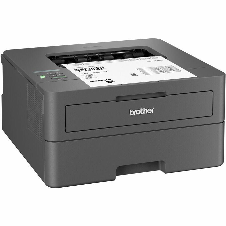 Brother HL HL-L6415DWT Desktop Wireless Laser Printer - Monochrome - 52 ppm Mono - 1200 x 1200 dpi Print - Automatic Duplex Print - 1140 Sheets Input - Ethernet - Wireless LAN - Wi-Fi Direct - 160000 Pages Duty Cycle - Plain Paper Print - Gigabit Eth