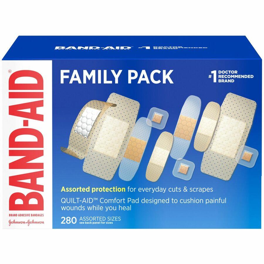 Medline Curad QuickStop! Flex Fabric Bandages - Assorted Sizes