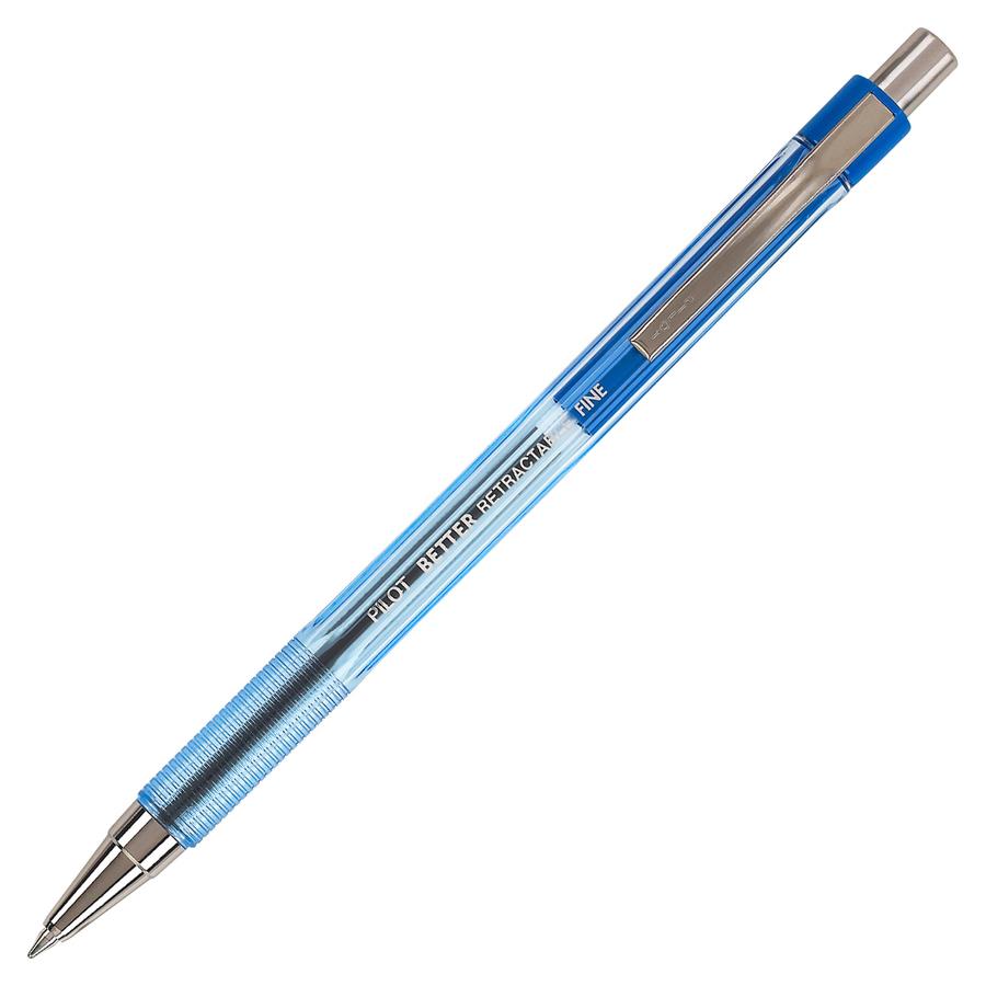 Pilot EasyTouch Retractable Ballpoint Pens Fine Point 0.7 mm Clear