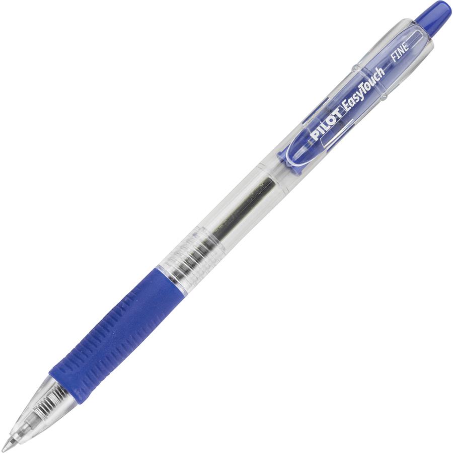 Pilot EasyTouch Retractable Ballpoint Pens - Fine Pen Point - 0.7