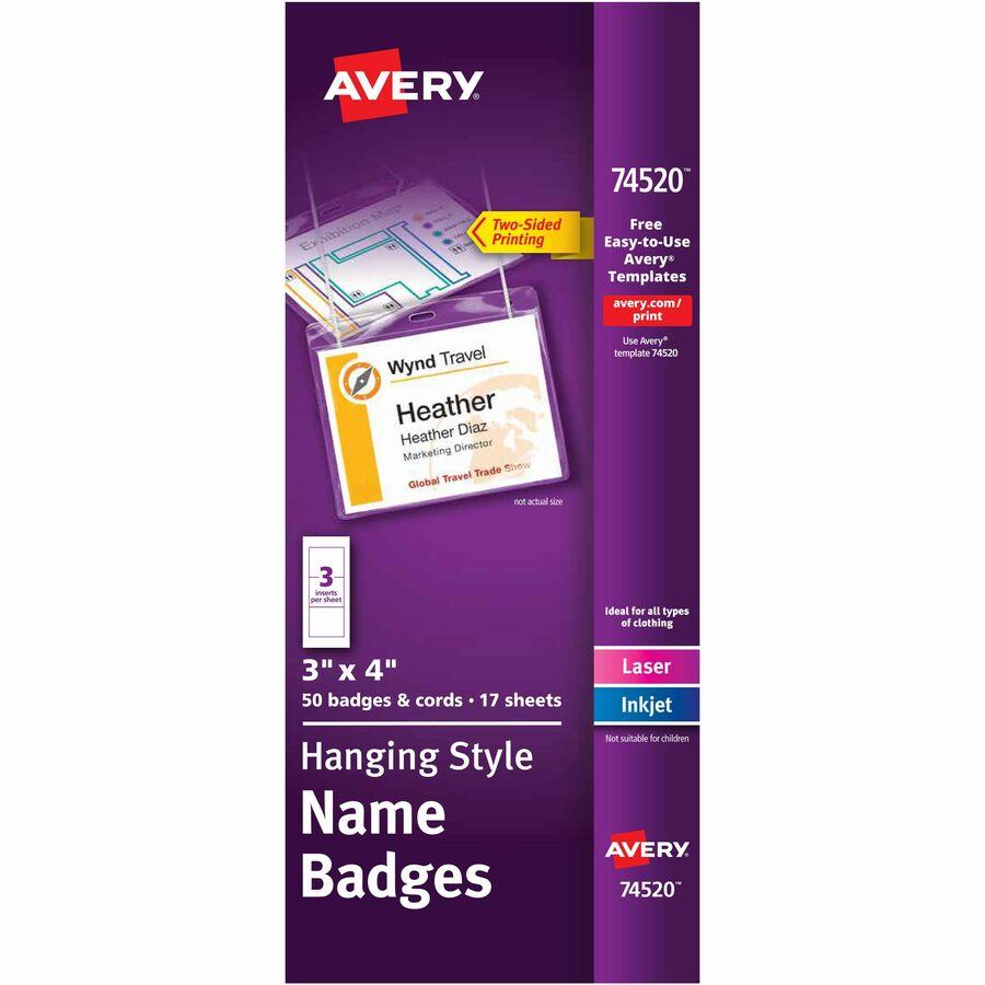 Wholesale Name Tags & Badges by Avery Discounts on AVE2922