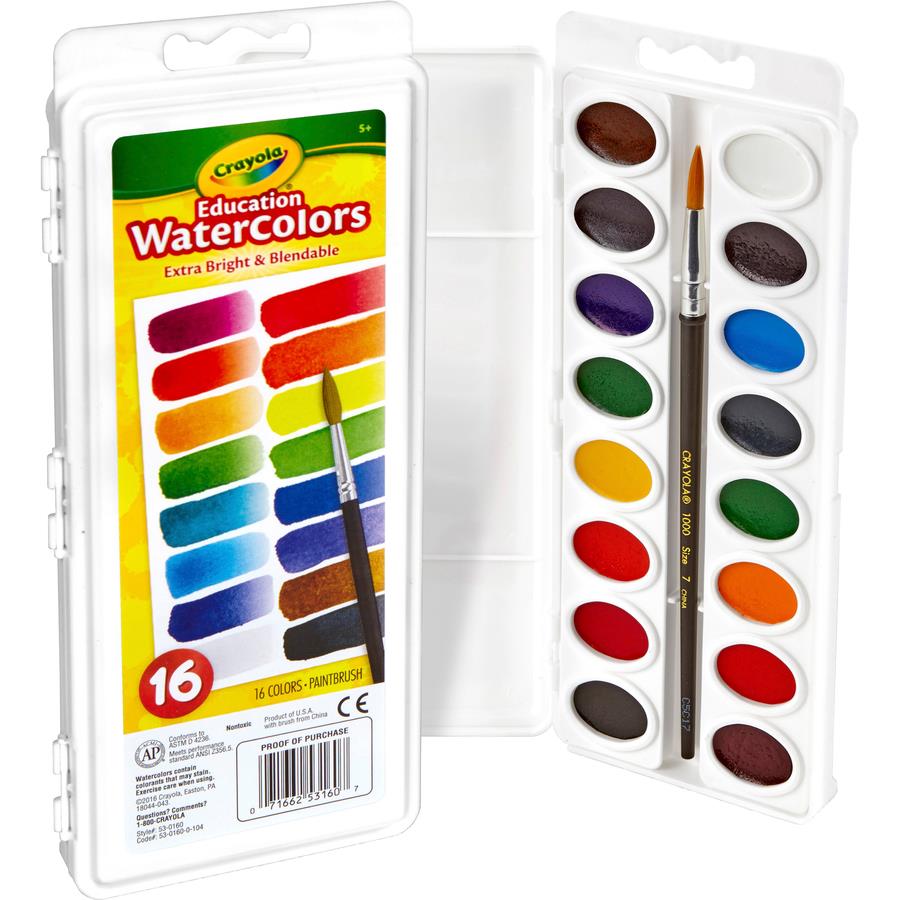 Crayola Artista II Watercolor Set - 16 / Set 