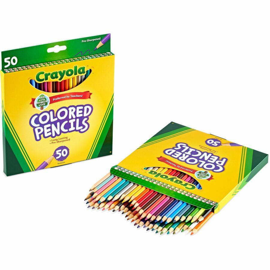 Crayola Presharpened Colored Pencils - 3.3 mm Lead Diameter