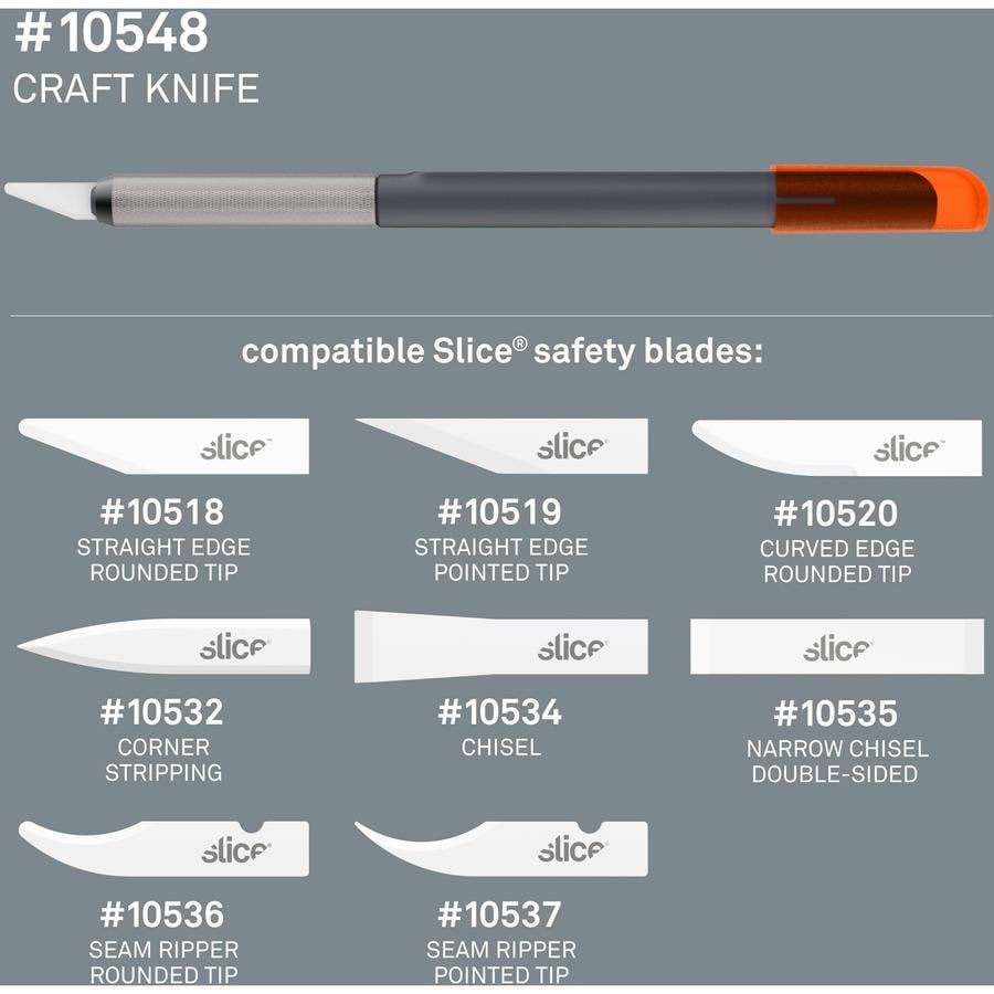 Slice Retract Mini Cutter - Ceramic Blade - Built-in Magnet