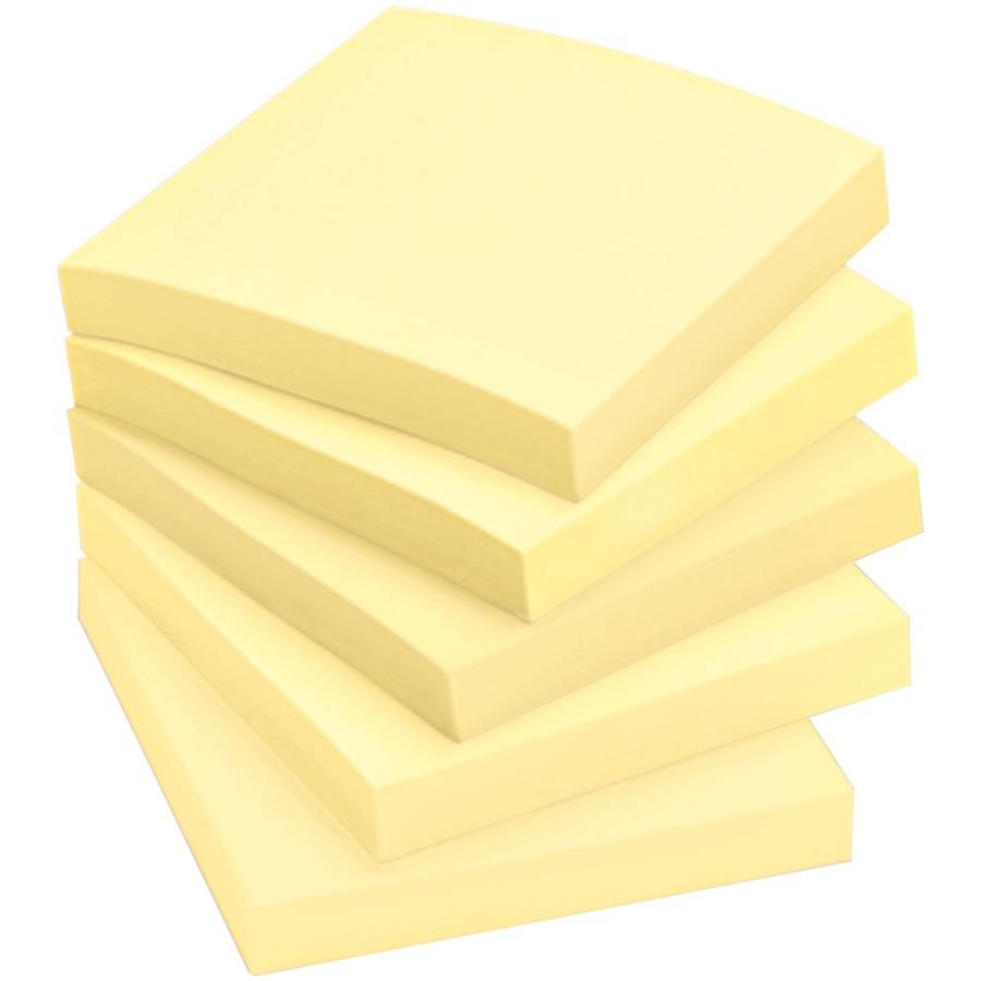 Post-it Self-Stick Plain White Paper Wall Pad - MMM566CT 