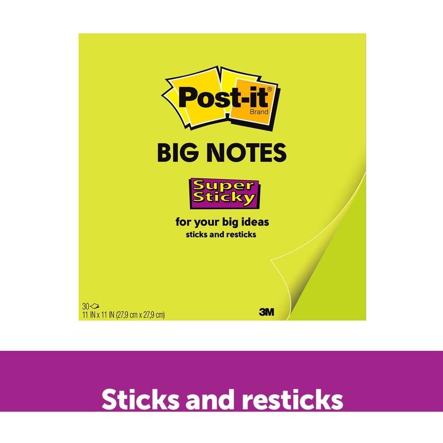 Post-it Super Sticky Notes Pad - MMM65415SSCP 