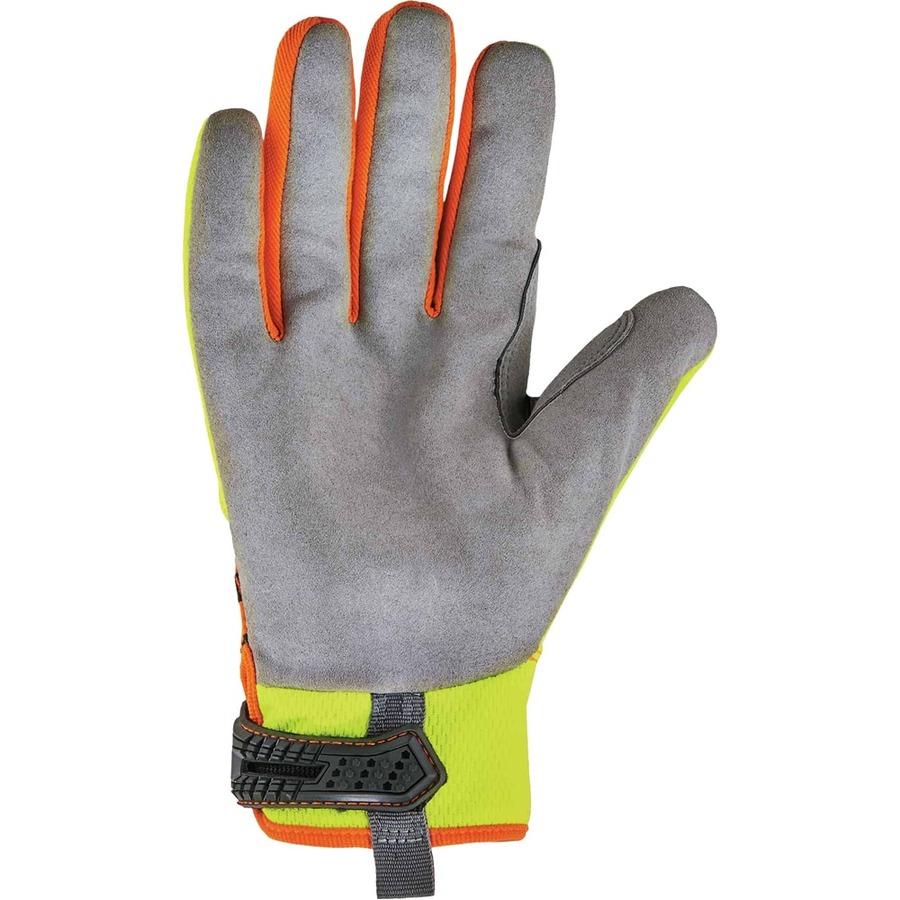 Ergodyne ProFlex 901 Half-Finger Leather Impact Gloves EGO17784