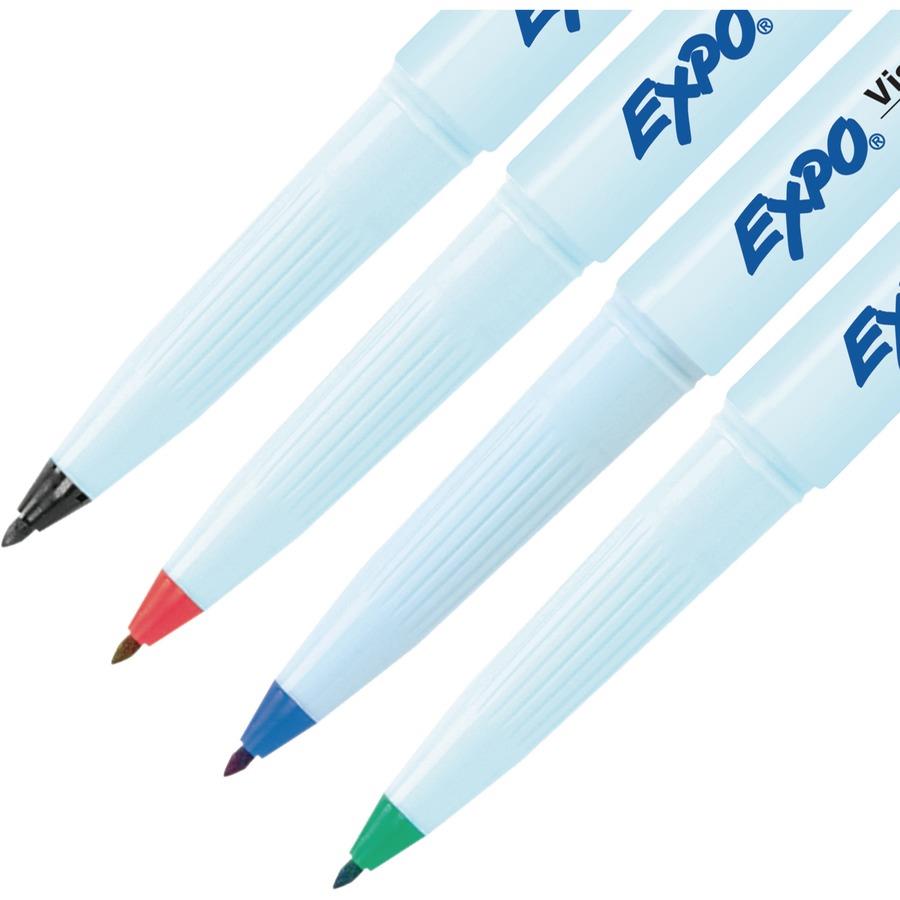 Staedtler Lumocolor Fine Point Waterbased Marker - Fine Point Type - Black  Water Based Ink - Black Polypropylene Barrel - 10 / Box