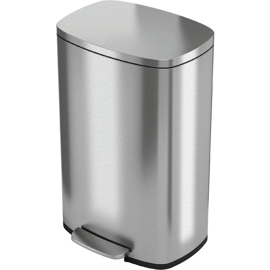 HLS Commercial 13-Gallon Soft Step Trash Can