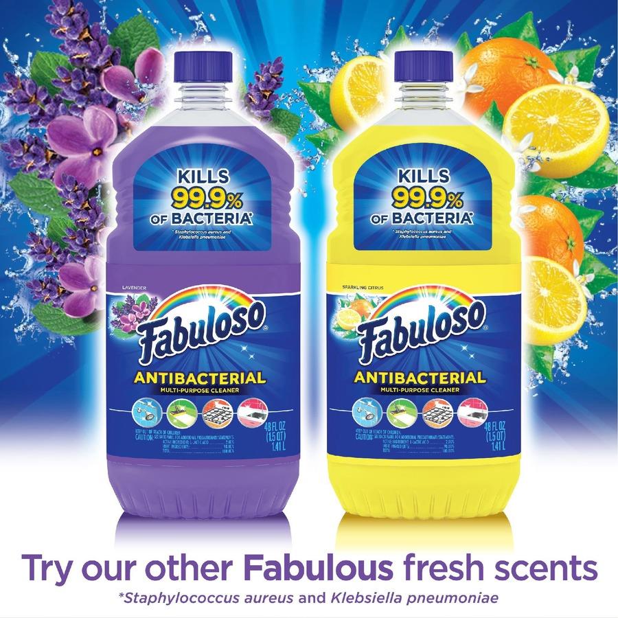 Fabuloso Complete Antibacterial Cleaner Liquid 169 fl oz (5.3 quart