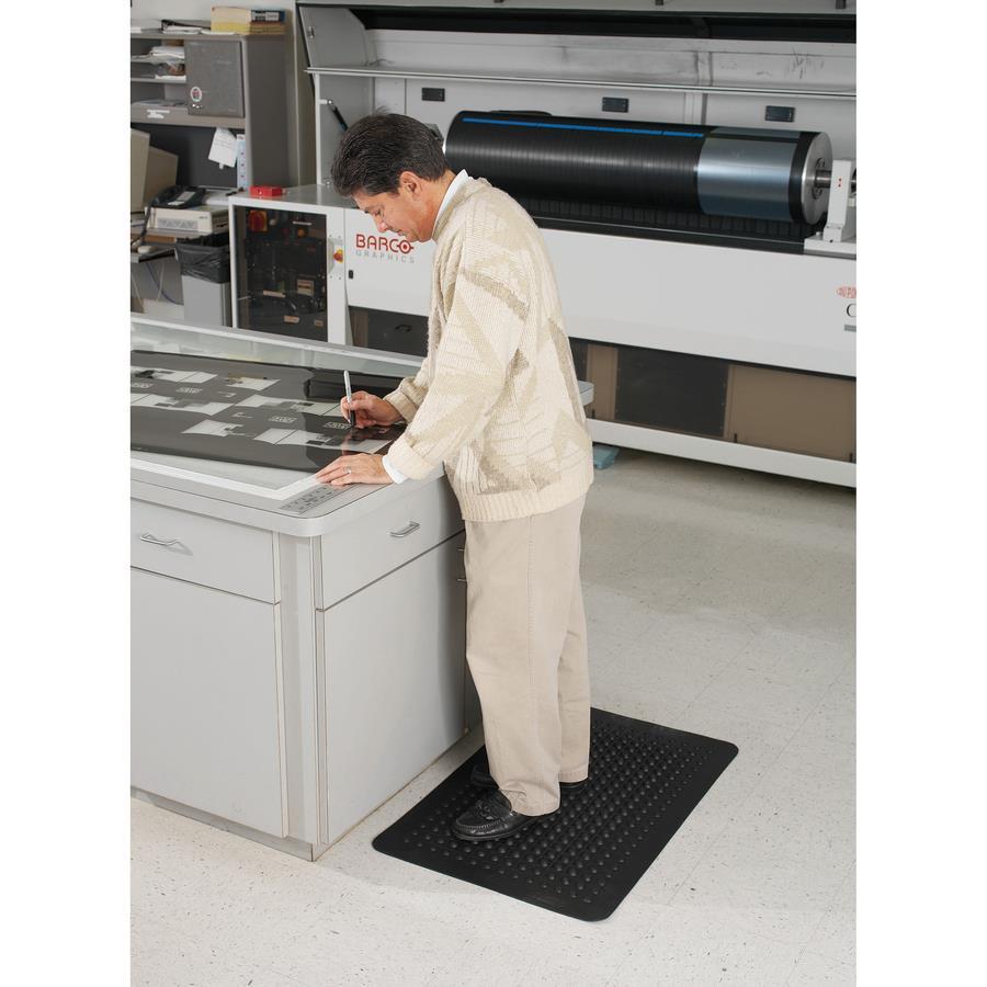 Movable Anti-Fatigue Mat by Safco Products SAF2111BL