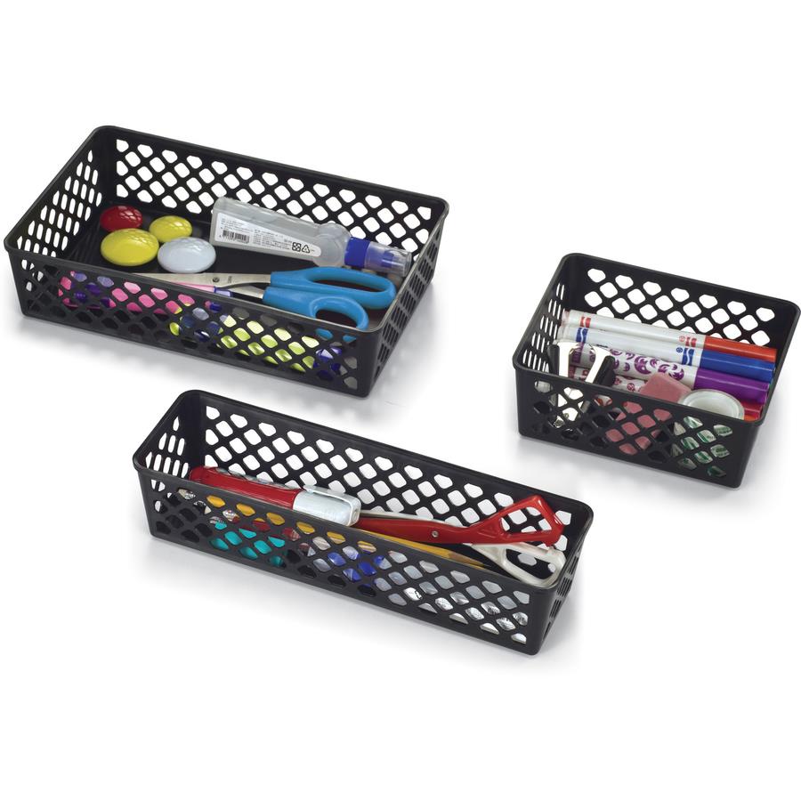 Officemate Supply Baskets - 2.4 Height x 10.1 Width x OIC26202, OIC 26202  - Office Supply Hut