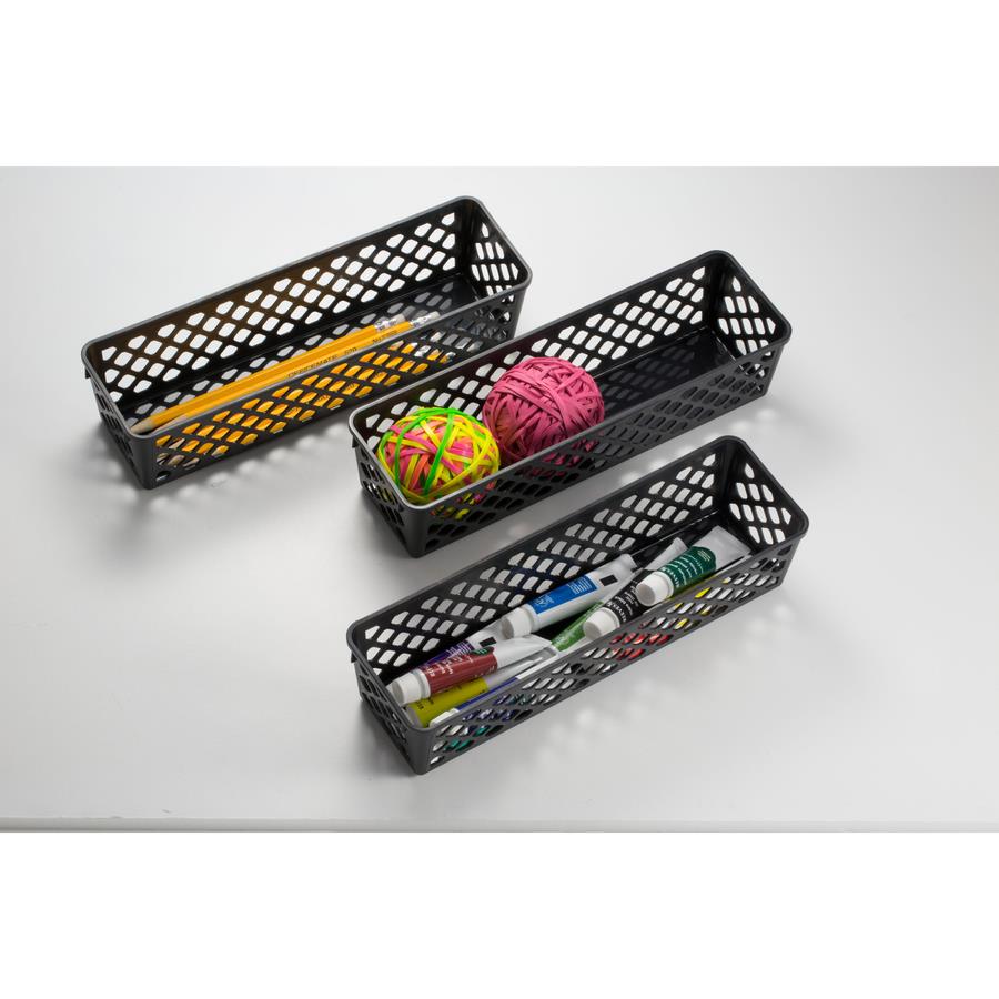 Officemate Supply Baskets - 2.4 Height x 10.1 Width x OIC26202, OIC 26202  - Office Supply Hut