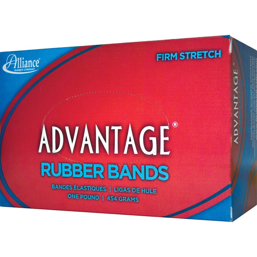 Alliance Rubber SuperSize Bands - Size: Large - 12 Length x 0.3 Width -  Reusable, Heavy Duty, Environmentally Friendly, Elastic, Strong,  Stretchable - 18 / Pack - Latex - Red