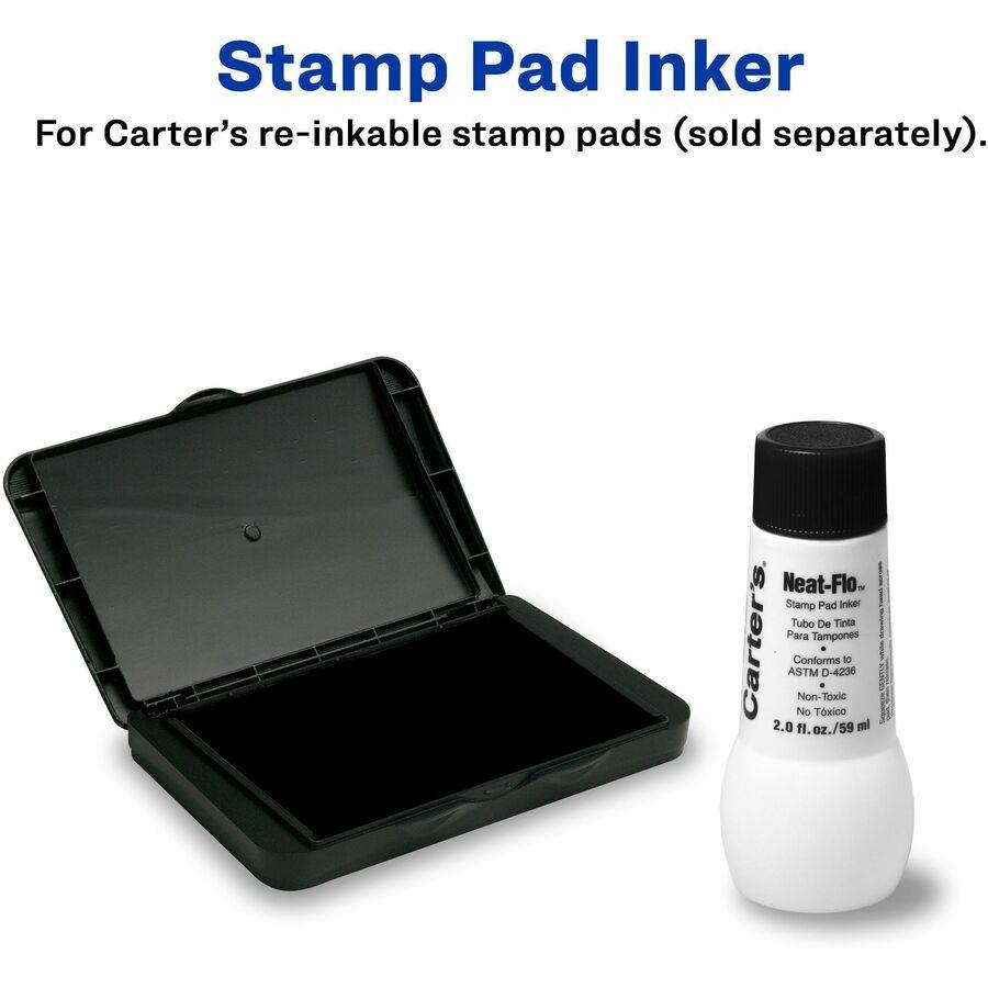 Carter's™ Stamp Pad Inker - 1 Each - Red Ink - 2 fl oz - Red