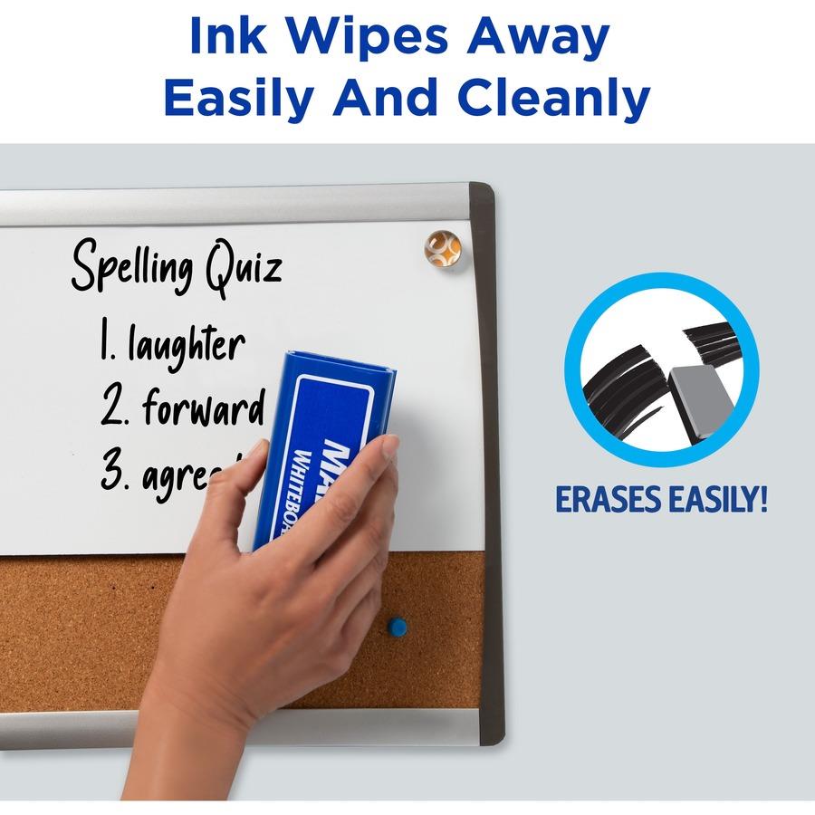 Avery® Desk-Style Dry Erase Markers - Chisel Marker AVE24408, AVE 24408 -  Office Supply Hut