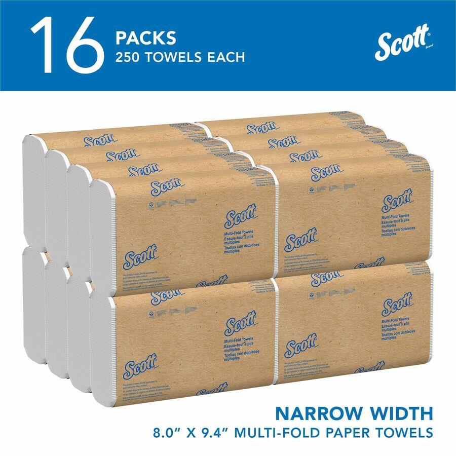 Scott KCC47032 Slimroll Hard Roll Towels 8 580 ft White 6