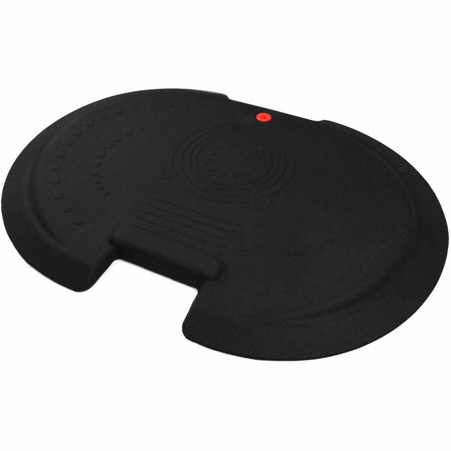 360 Office Furniture 20 x 39 Black Anti-Fatigue Mat