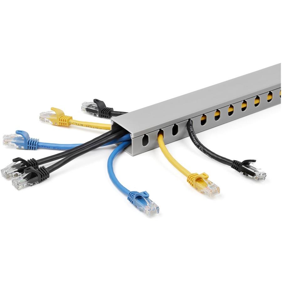 StarTech.com Cable Management Raceway with Cover 2(50mm)W x 3/4