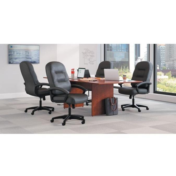 HON Pillow Soft Ergonomic Fabric High Back Executive Office Chair Black -  Office Depot