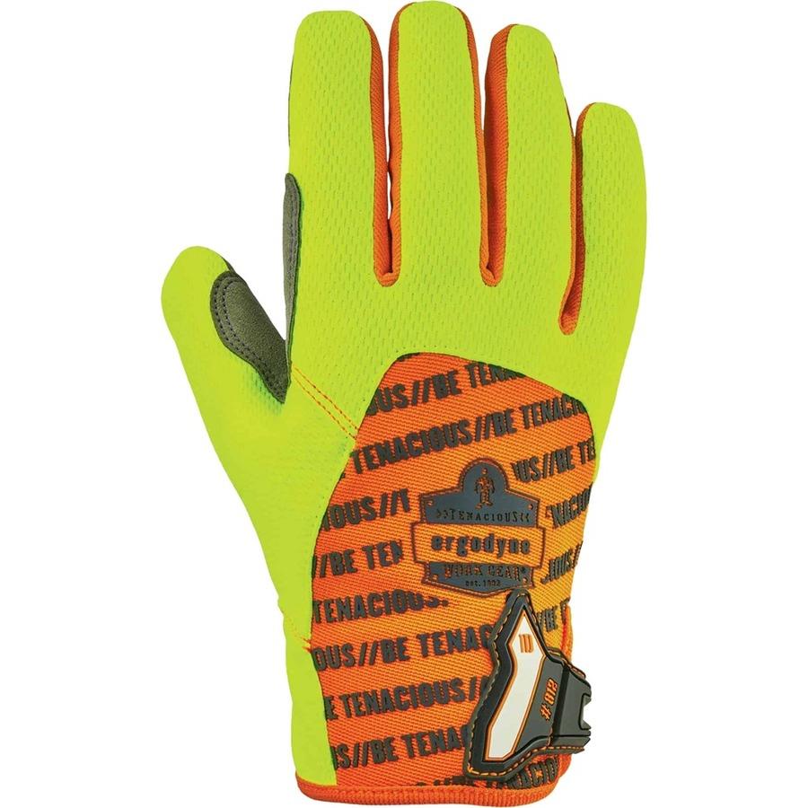 PIP ProtectiveLeather Palm Work Gloves - Large Size - Gunn-cut - White -  Comfortable, Durable, Wear Resistant, Breathable, Flexible, Water Resistant  - For Construction, Metal Handling, Maintenance, Warehouse, Material  Handling - 2 /