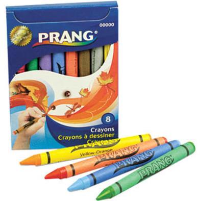 Crayola Large Crayons - Black, Blue, Brown, Green, Orange, Red