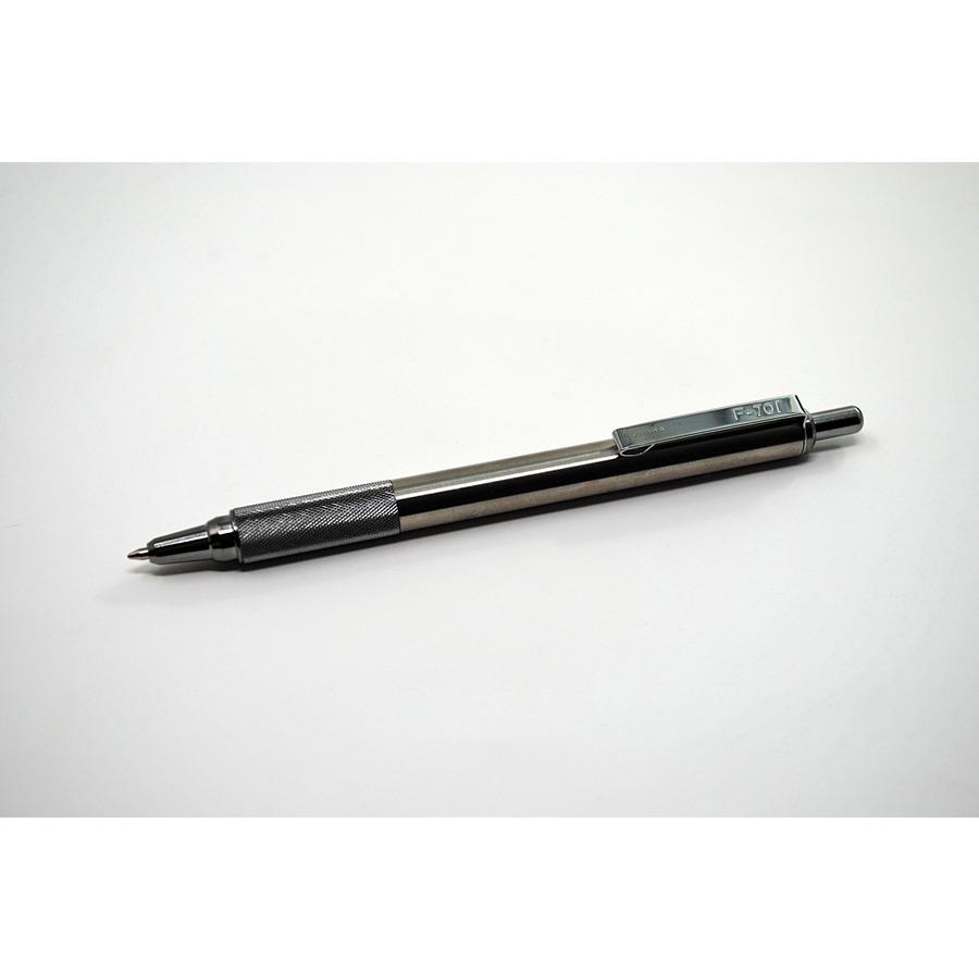 Zebra Pen Stainless Steel Ballpoint Pens Fine Point 0.7mm