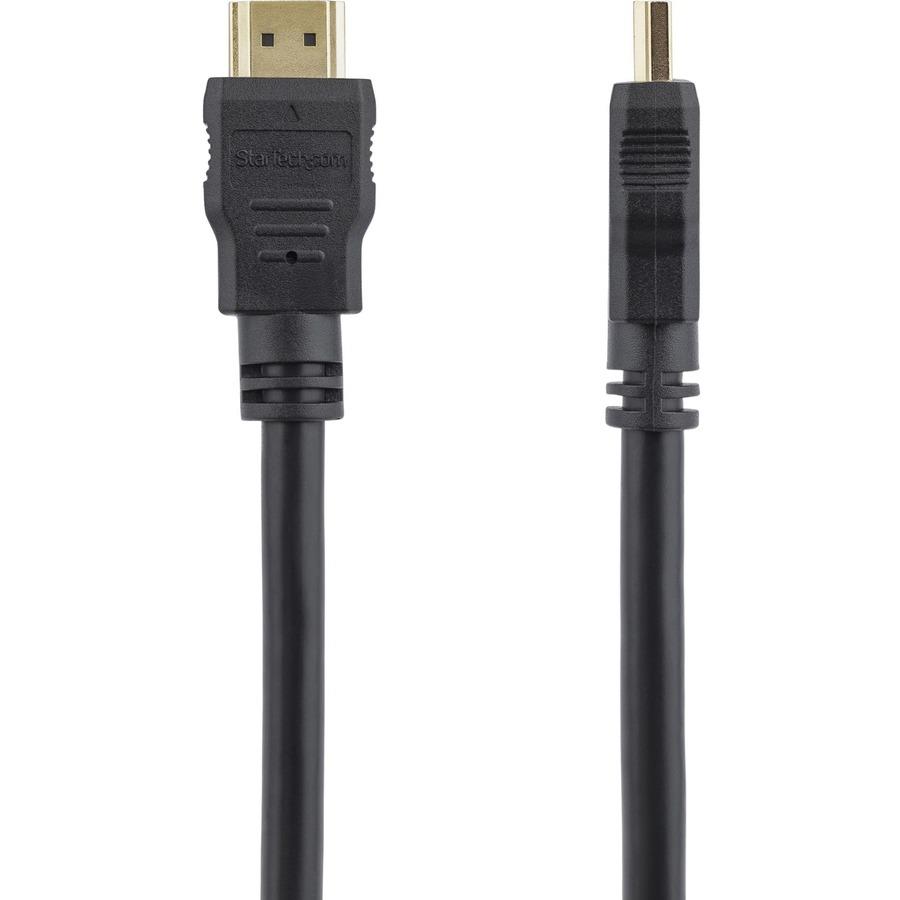 15ft (4.6m) DisplayPort™ Male to HDMI® Male Adapter Cable - Black