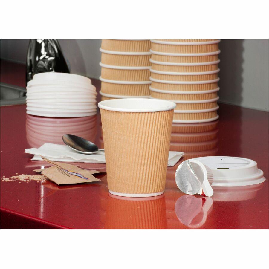 Dixie Pathways Paper Hot Cups by GP Pro - 50 / Pack - White DXE2342PATH,  DXE 2342PATH - Office Supply Hut