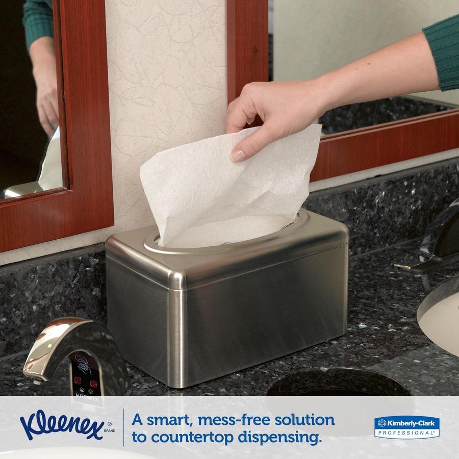 Kleenex KCC11268 Ultra Soft Hand Towels, White - 70 sheets