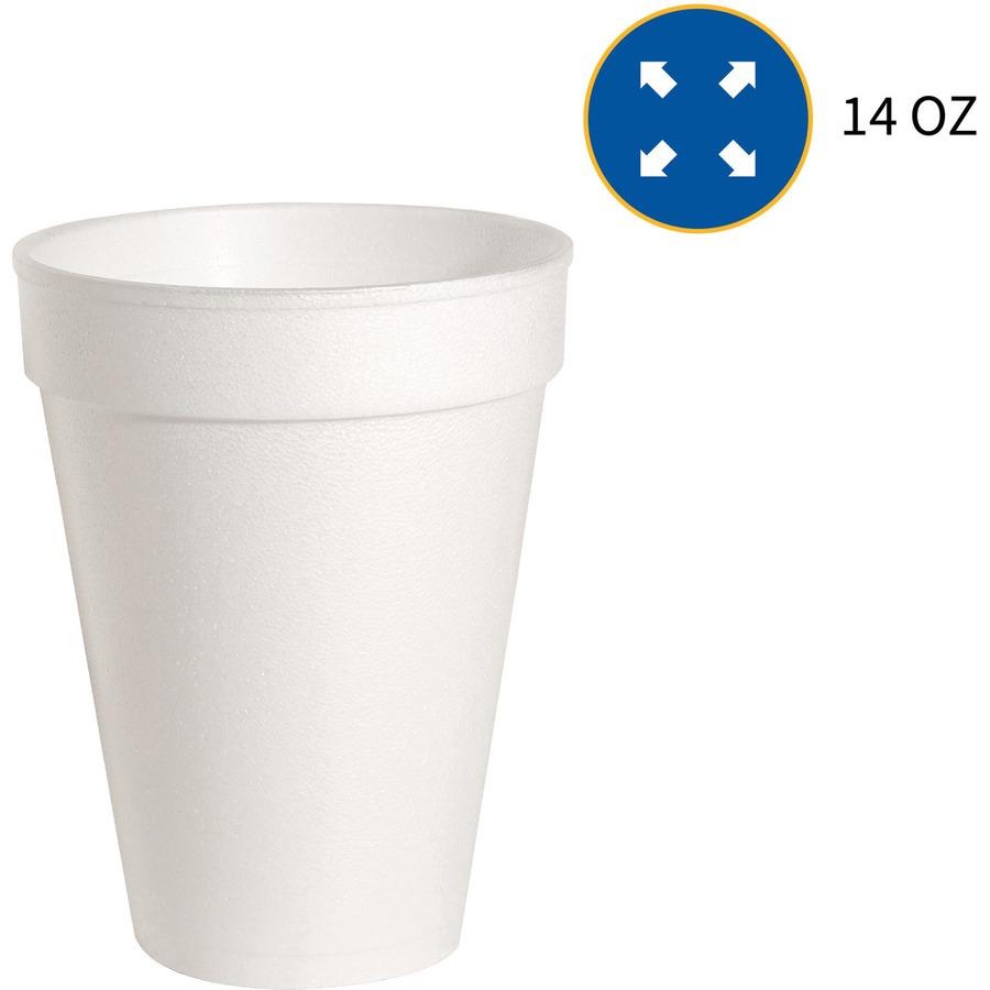 Dart Foam Cups - 51 pack, 8 oz cups