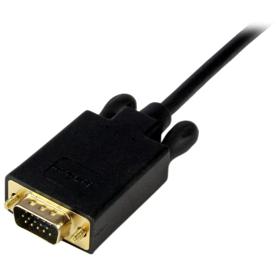StarTech.com DisplayPort to VGA Adapter - Active DP to VGA Converter -  1080p Video Adapter Dongle